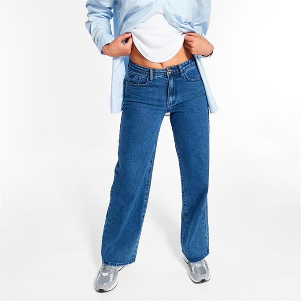 Blug Missguided Mid Rise Loose Dad