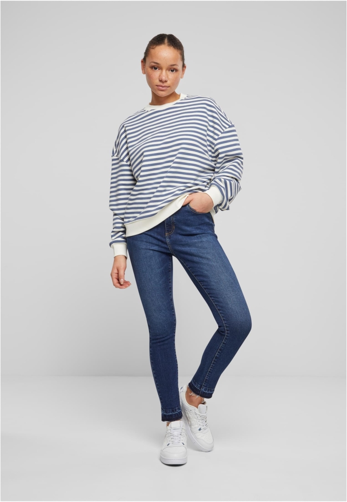 Blug Skinny High Waist Open Hem dama Urban Classics