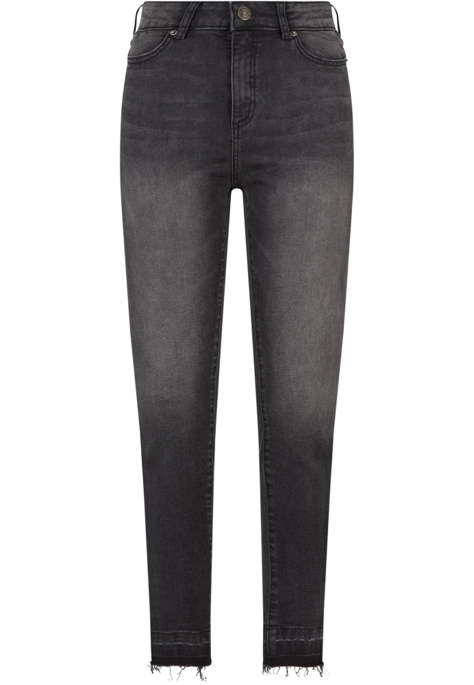 Blug Skinny High Waist Open Hem dama Urban Classics