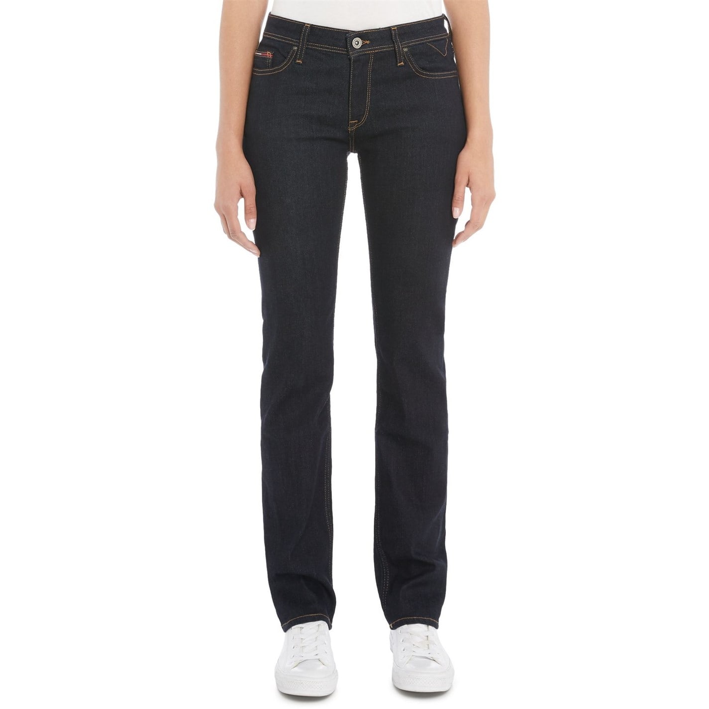 Blug Tommy Mid Rise Straight Fit Sandy Tommy Jeans