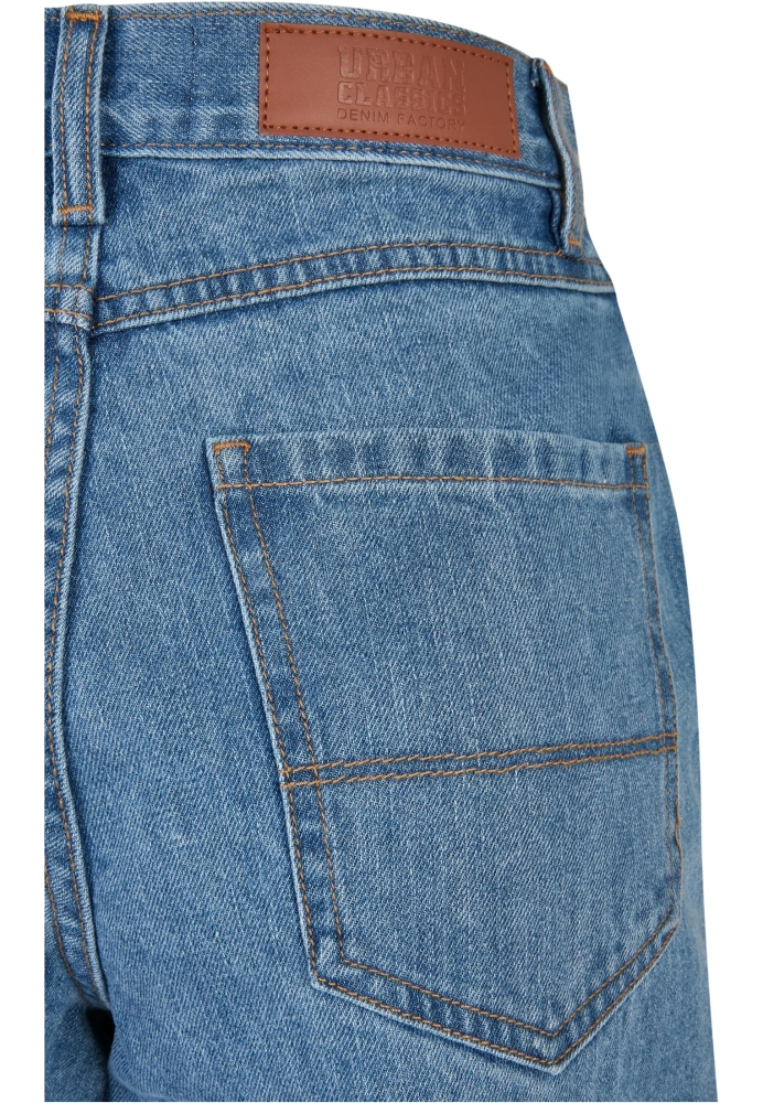Pantalon High Waist 90S Wide Leg Denim dama Urban Classics