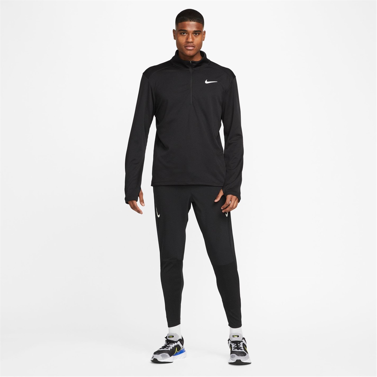 Nike Half Zip Core Maneca Lunga Running Top barbat