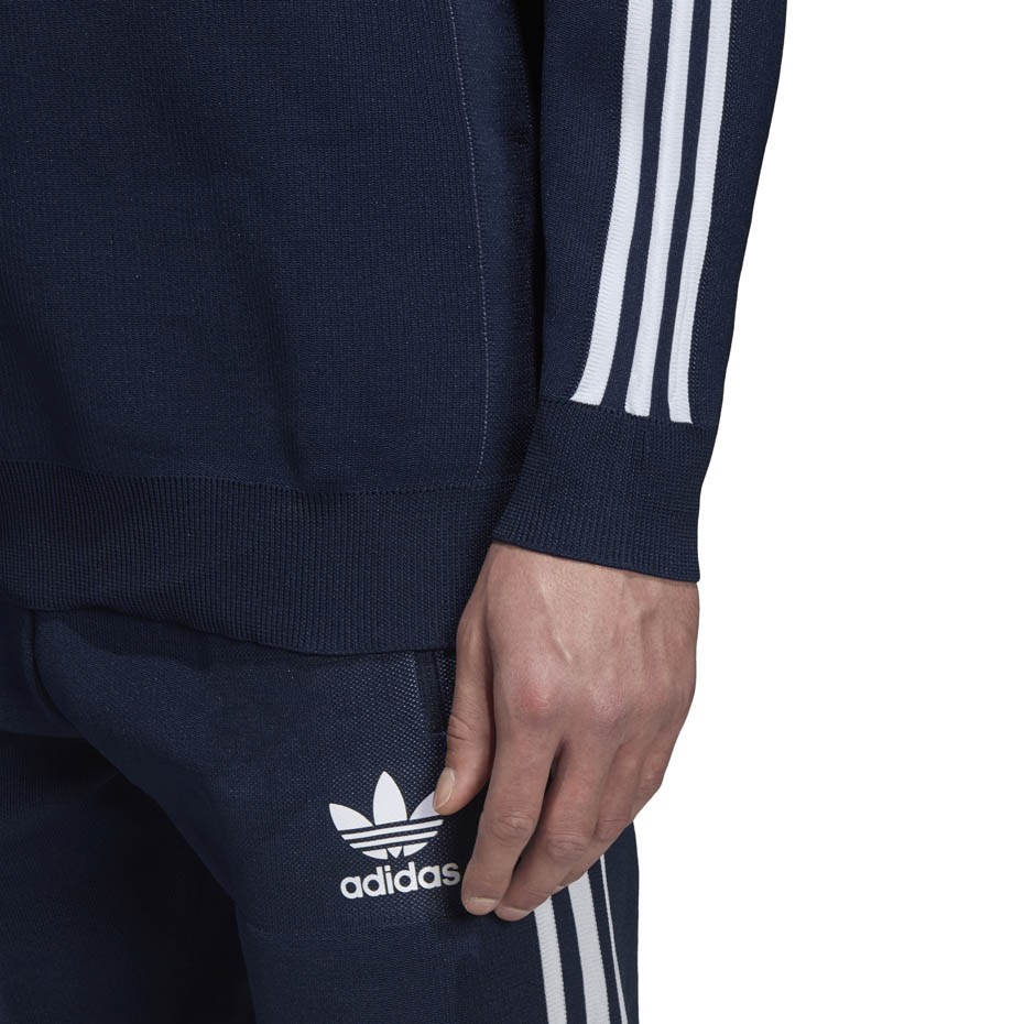 Men's adidas Knit Crew blouse navy DH5751