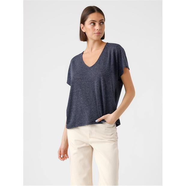 Vero Moda VM Ss V-Neck Top Ld99