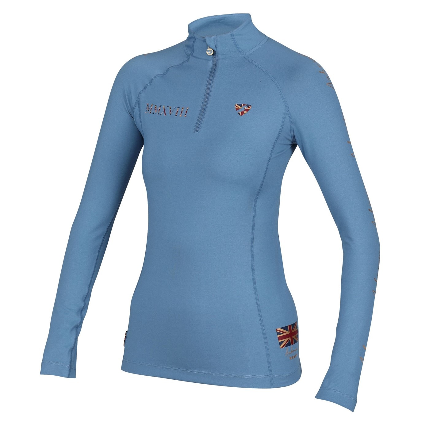 Aubrion Team Maneca Lunga Base Layer dama