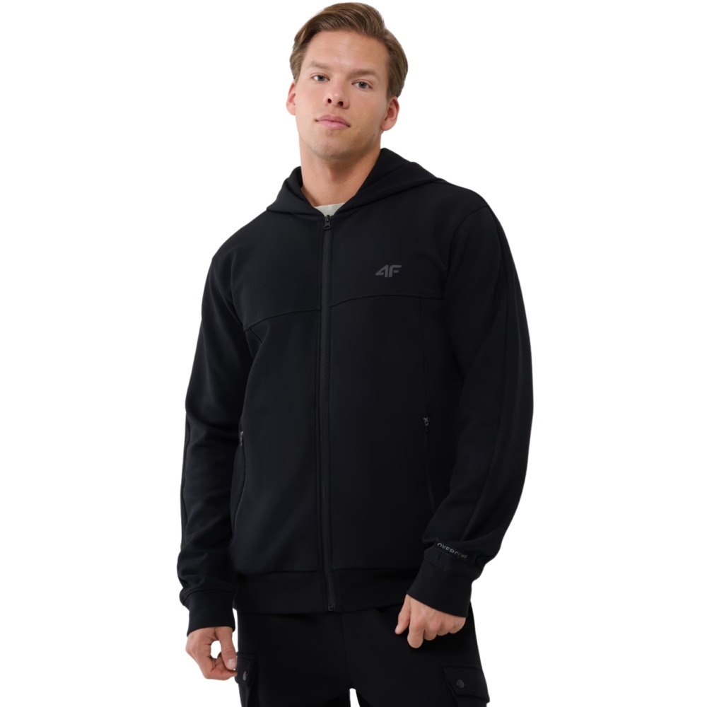 Bluza trening Men's 4F M1537 deep black 4FWSS25TSWSM1537 20S