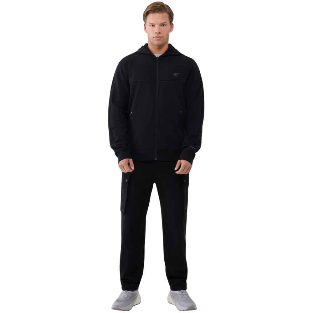 Bluza trening Men's 4F M1537 deep black 4FWSS25TSWSM1537 20S