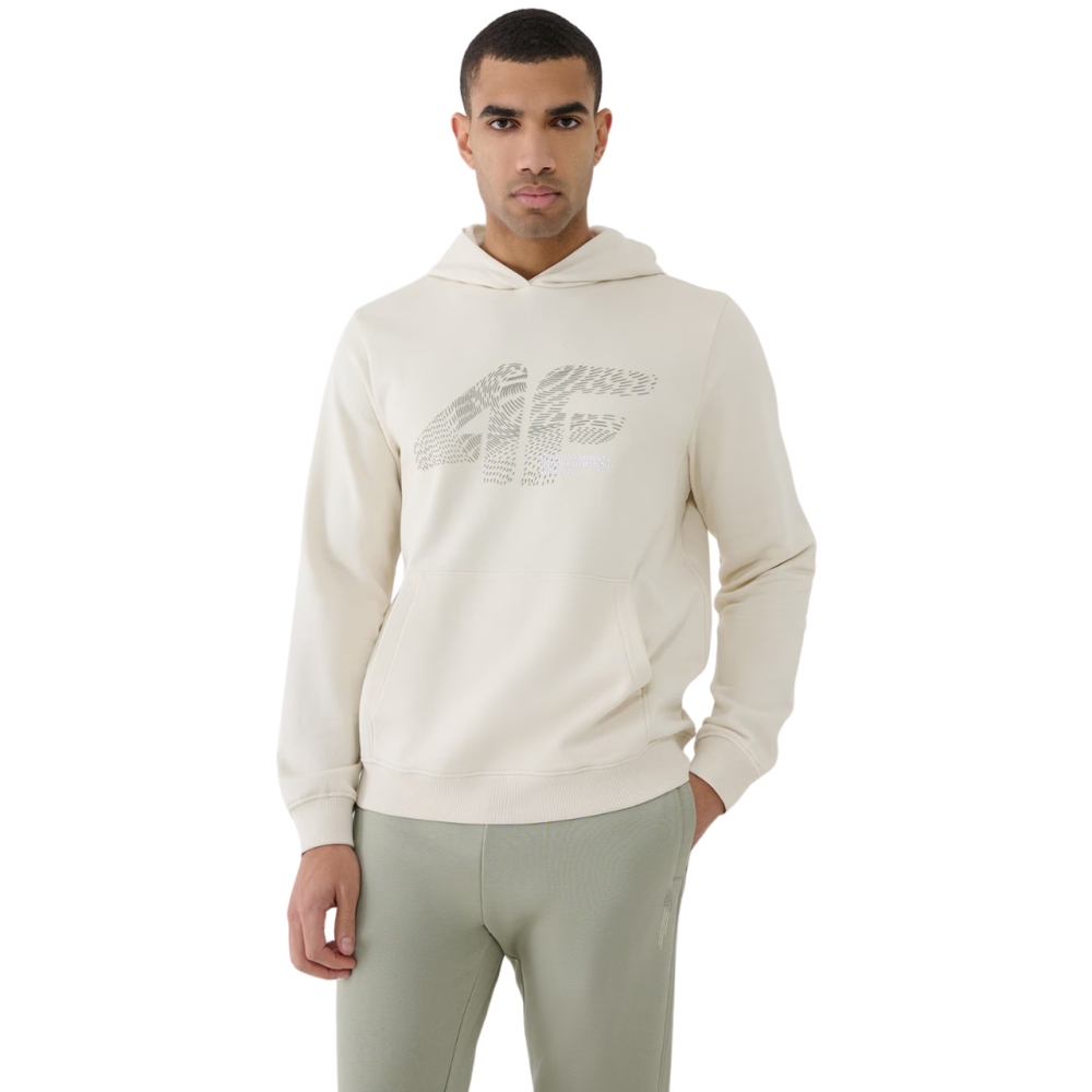 Bluza trening Men's 4F M1585 cream 4FWSS25TSWSM1585 12S