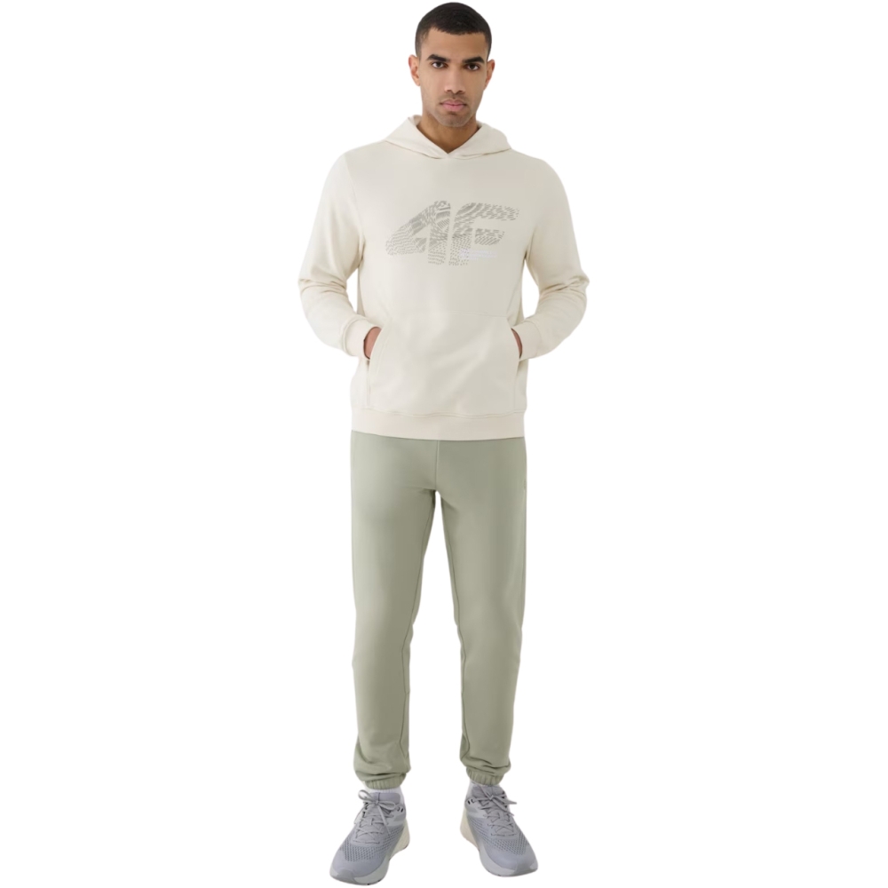 Bluza trening Men's 4F M1585 cream 4FWSS25TSWSM1585 12S