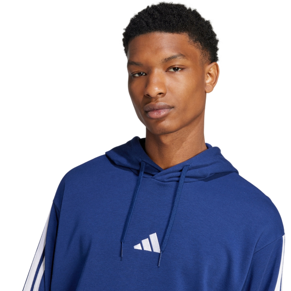 Bluza trening adidas Essentials 3-Stripes French Terry men's navy blue JD1872