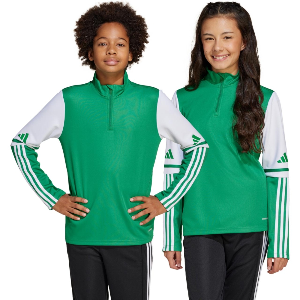 Bluza trening adidas Squadra 25 Training Top Green and White for JP3160 copil