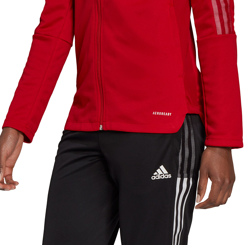 Bluza trening Adidas Tiro 21 Track 's red GM7305 dama