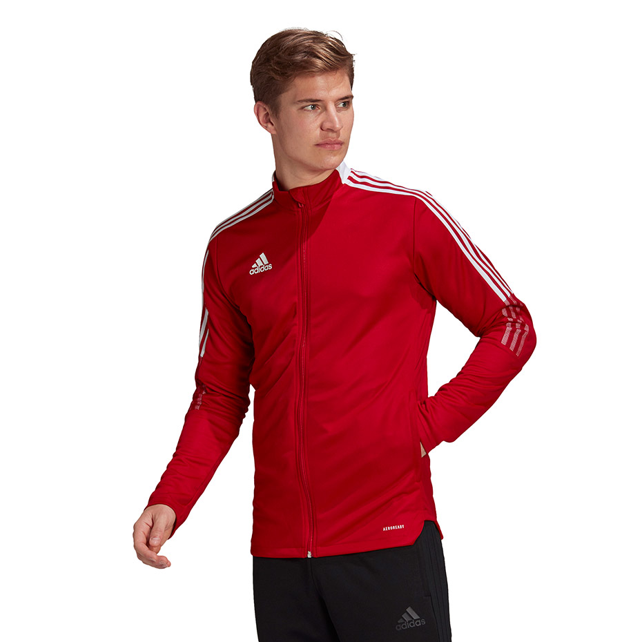 Bluza trening Men's adidas Tiro 21 Track red GM7308