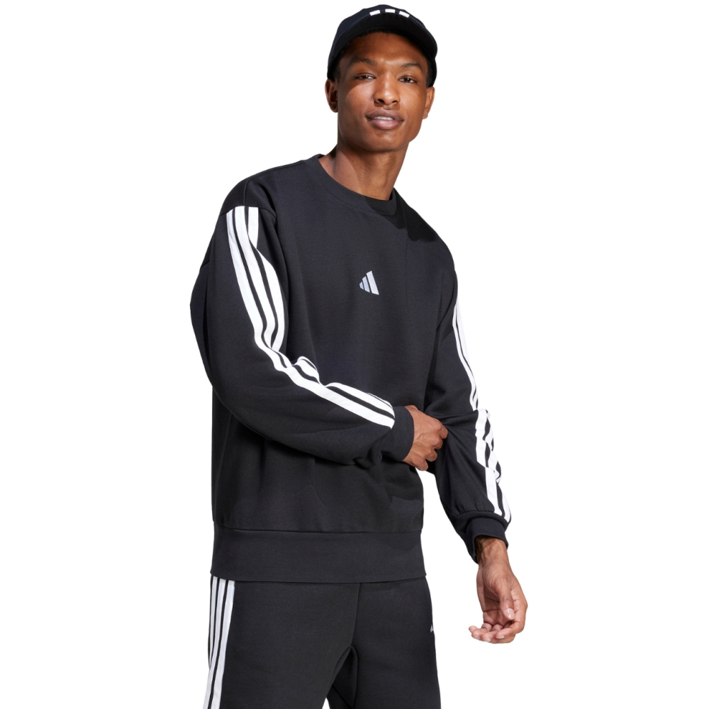 Bluza trening Bluza Men's adidas Essentials 3-Stripes black JE6304