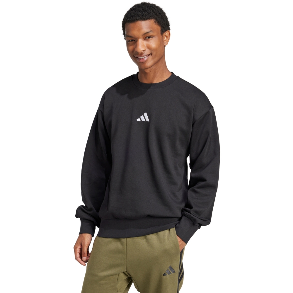 Bluza trening Bluza adidas Essentials Feelcozy Black Men's JE3794