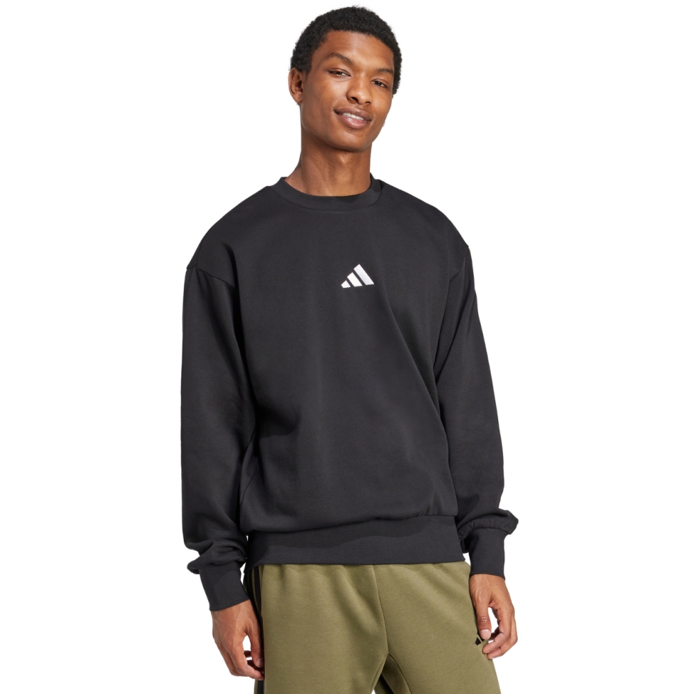 Bluza trening Bluza adidas Essentials Feelcozy Black Men's JE3794