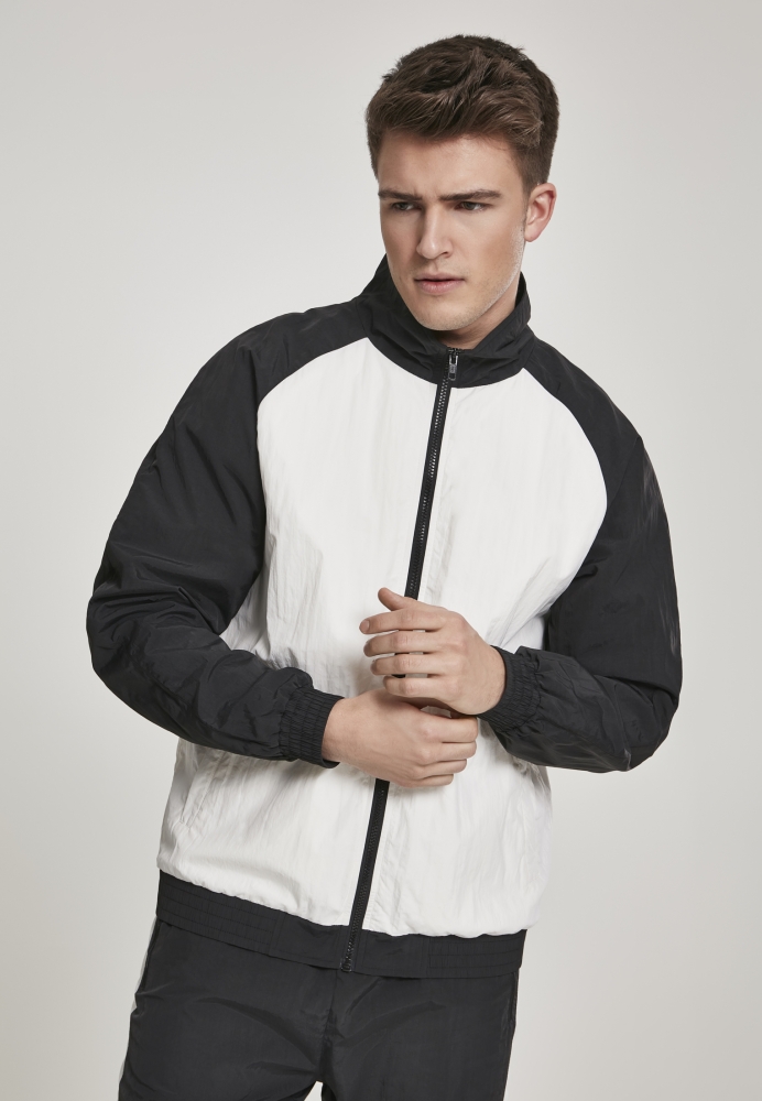 Jacheta Crinkle Contrast Raglan Track Urban Classics