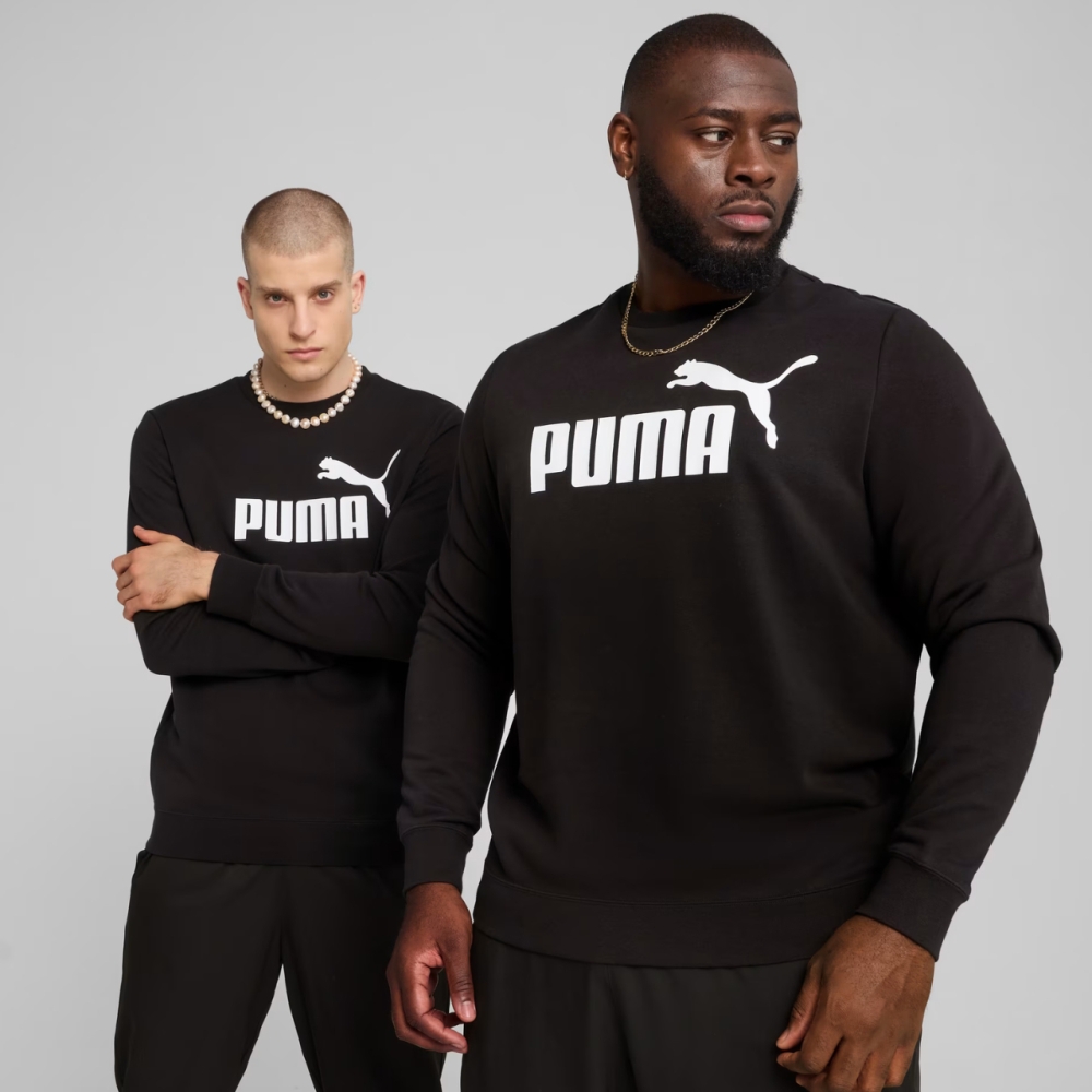 Bluza trening Men
's Puma ESS No.1 Logo Crew TR black 682560 01