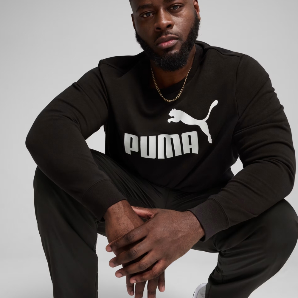 Bluza trening Men
's Puma ESS No.1 Logo Crew TR black 682560 01