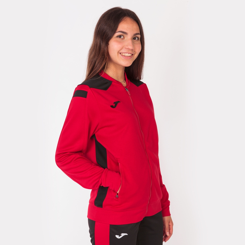 Bluza trening Bluza fermoar Championship Vi Red Black Joma