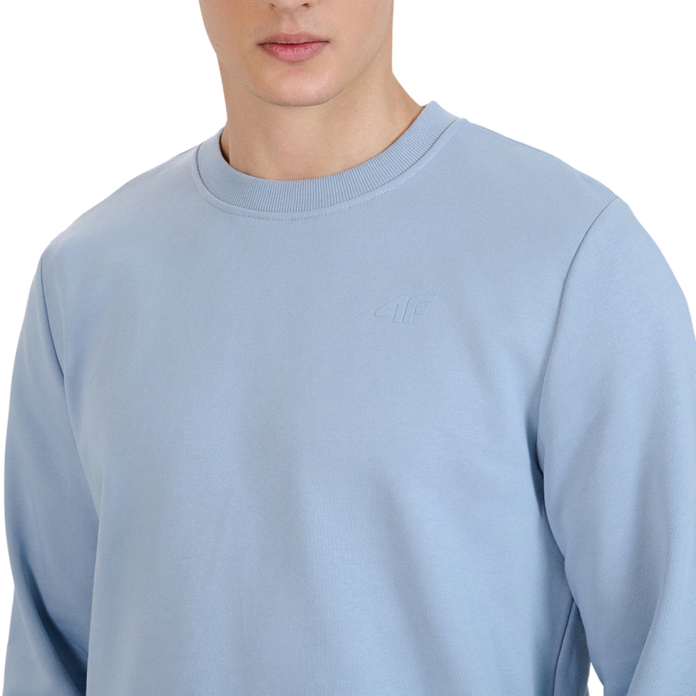Bluza trening Men
's 4F M1622 light blue 4FWSS25TSWSM1622 34S