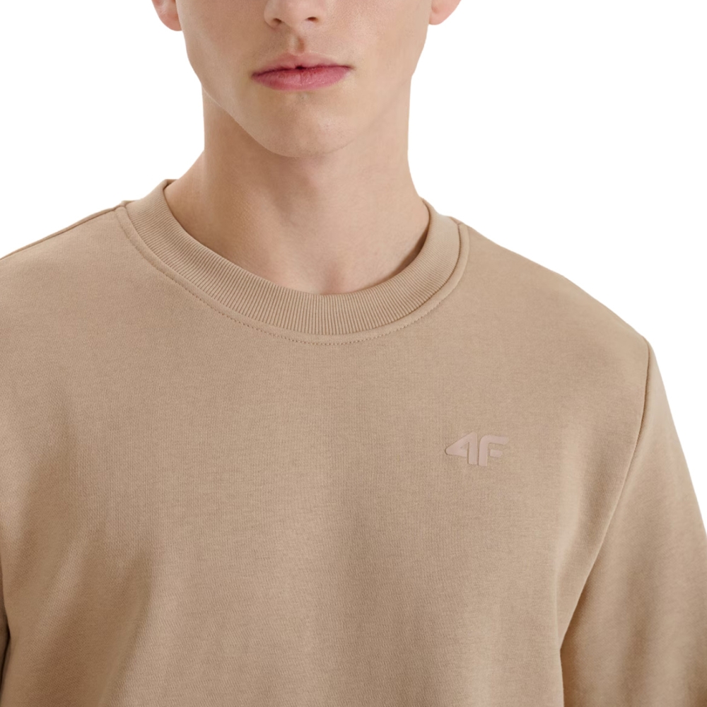 Bluza trening Men
's 4F M1622 beige 4FWSS25TSWSM1622 83S