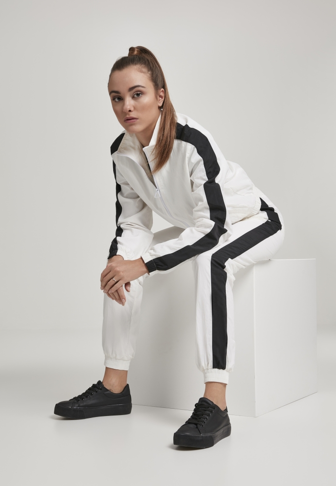 Jacheta Short Striped Crinkle Track dama Urban Classics