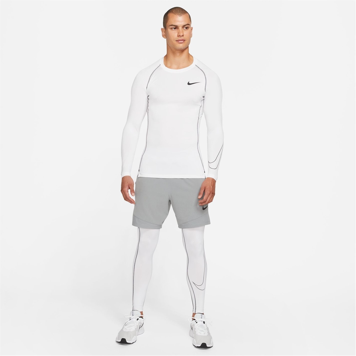Camasa Nike Pro Core Maneca Lunga T barbat