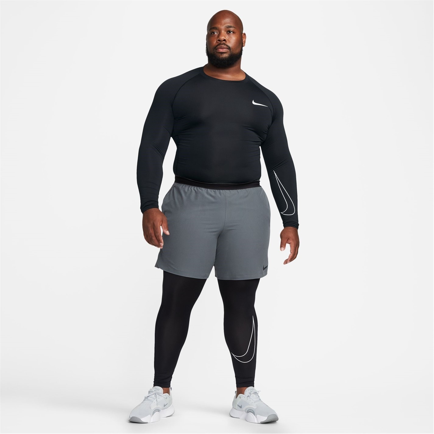 Camasa Nike Pro Core Maneca Lunga T barbat