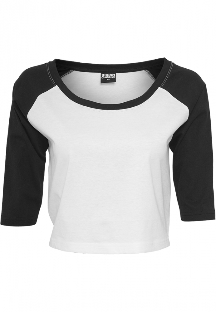 Tricou Cropped 3/4 Raglan dama Urban Classics