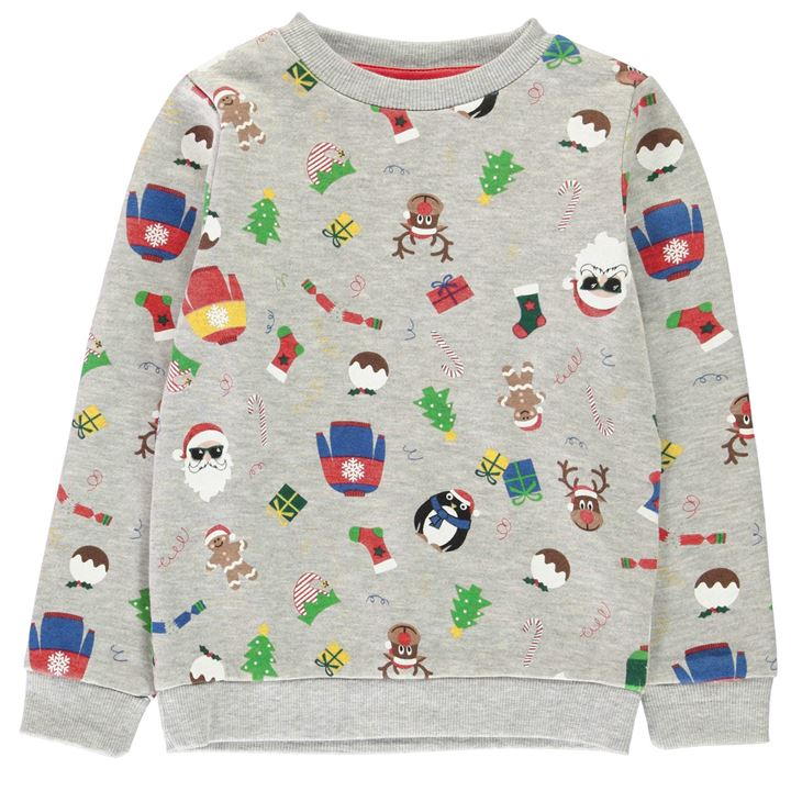 Bluza trening Star Christmas Crew Neck bebelus