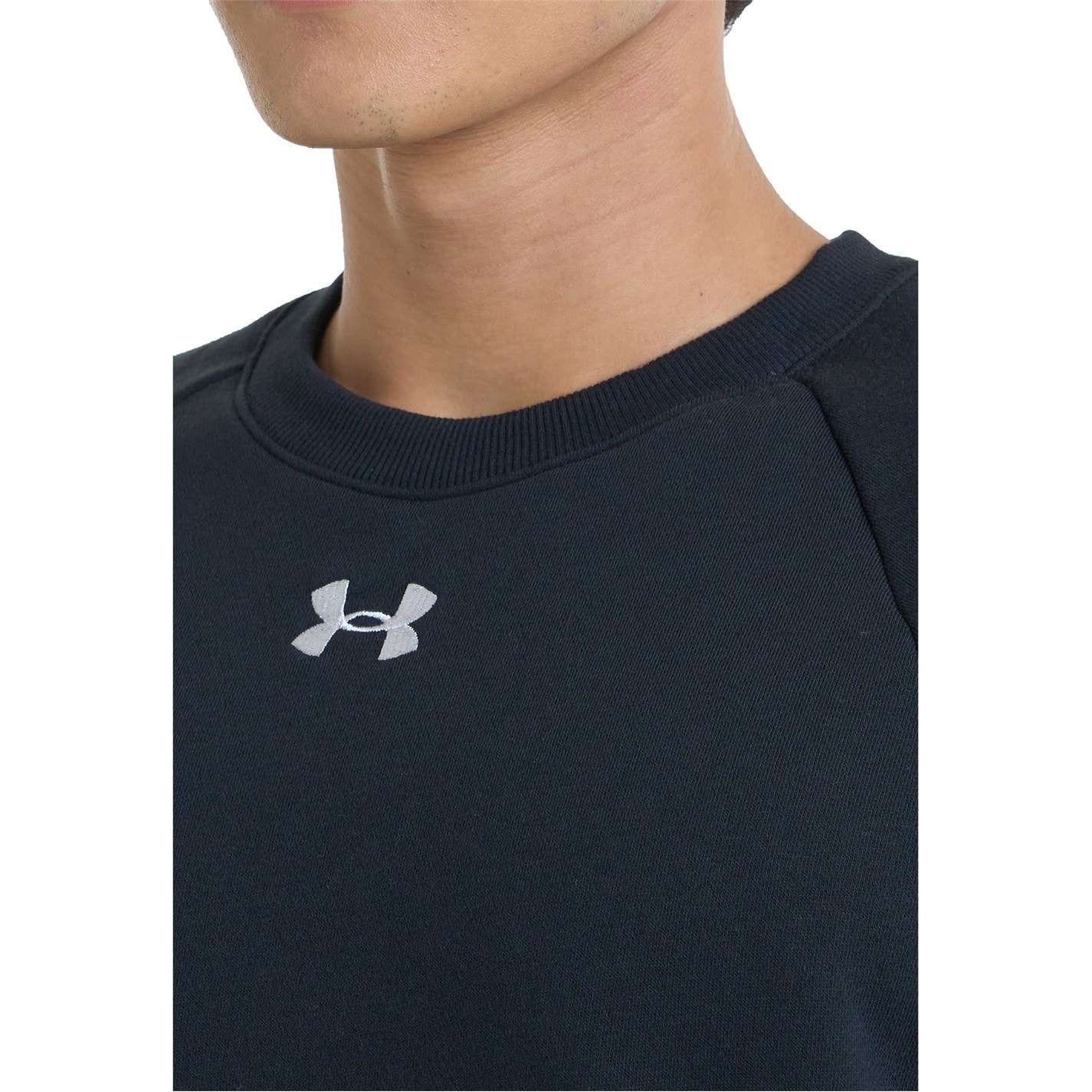 Bluza trening Under Armour Rival Fitted Crew barbat