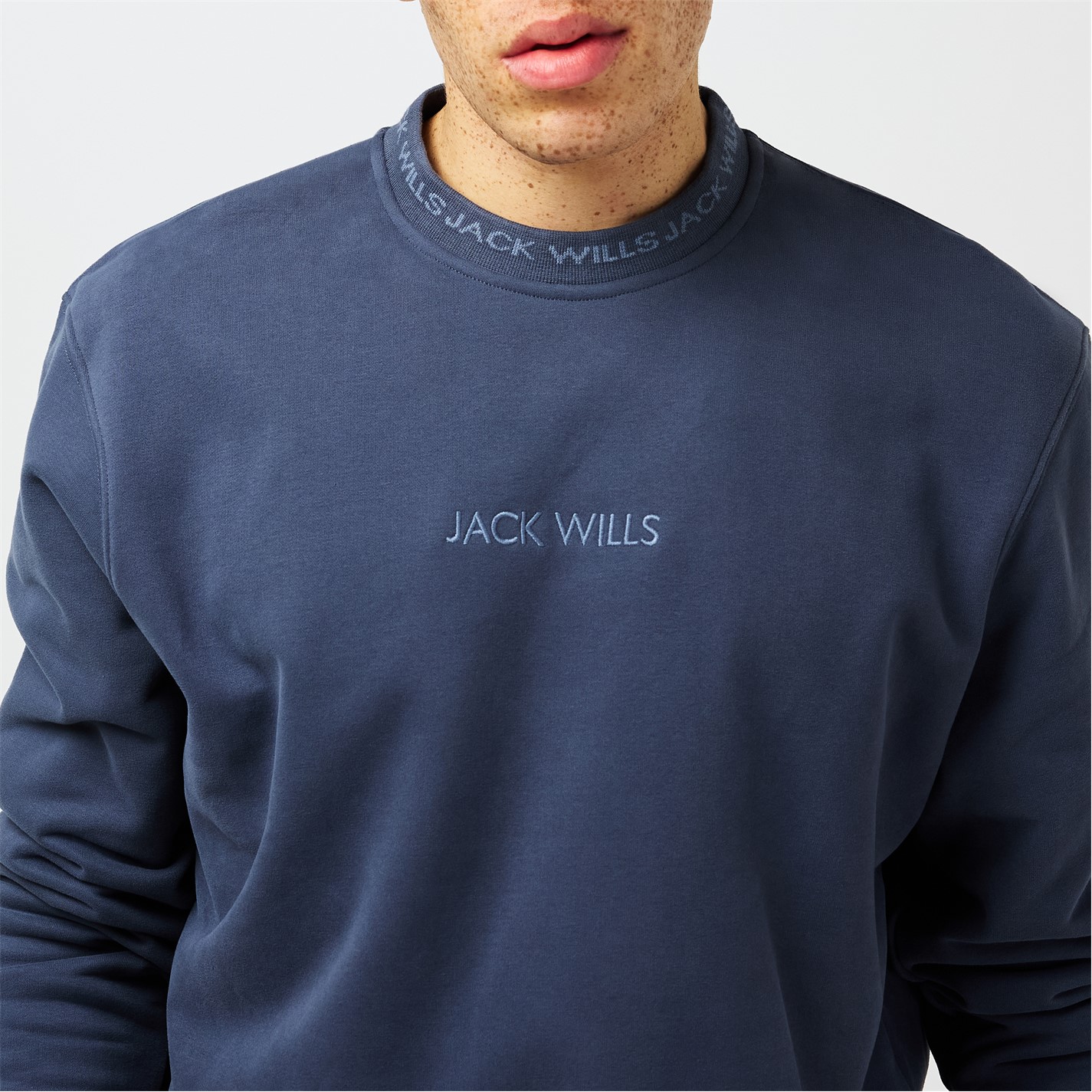 Bluza trening Jack Wills Jacquard Crew