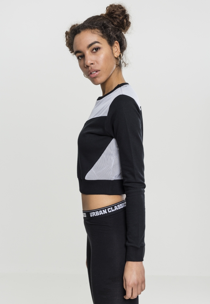 Cropped Mesh Terry Crew dama Urban Classics