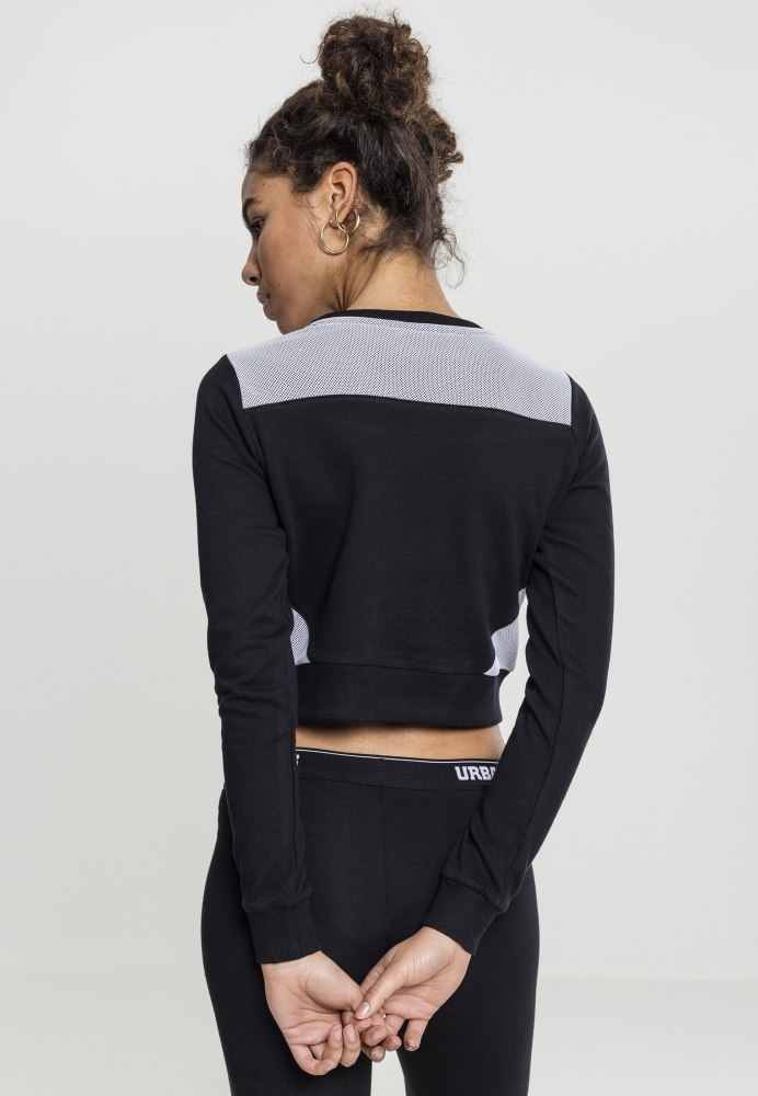 Cropped Mesh Terry Crew dama Urban Classics