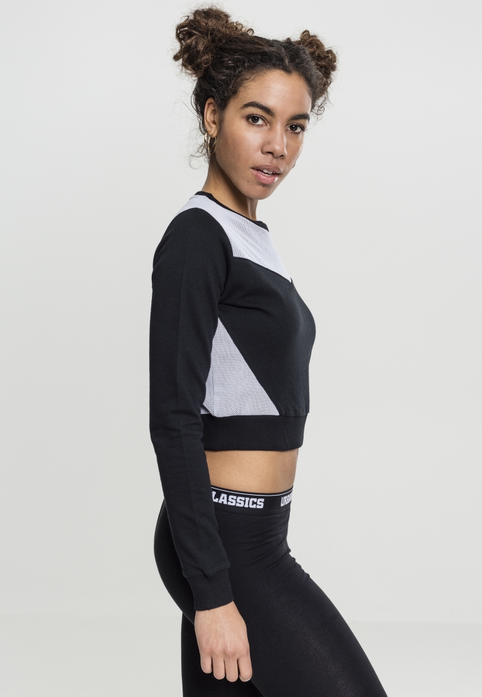 Cropped Mesh Terry Crew dama Urban Classics