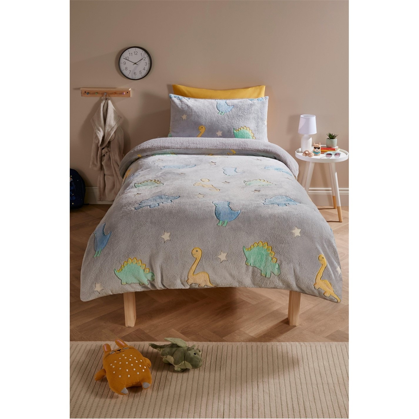 Bluza Homelife Glow In The Dark Dino Teddy Duvet Set