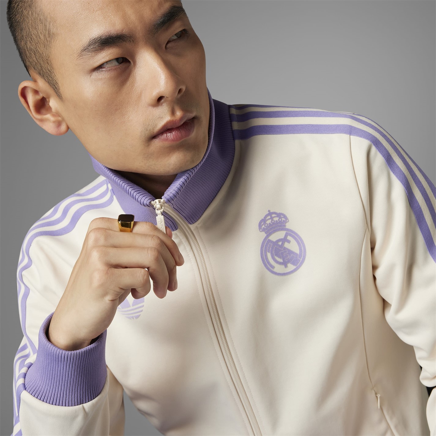 adidas Originals Real Madrid Beckenbauer Track Top adulti