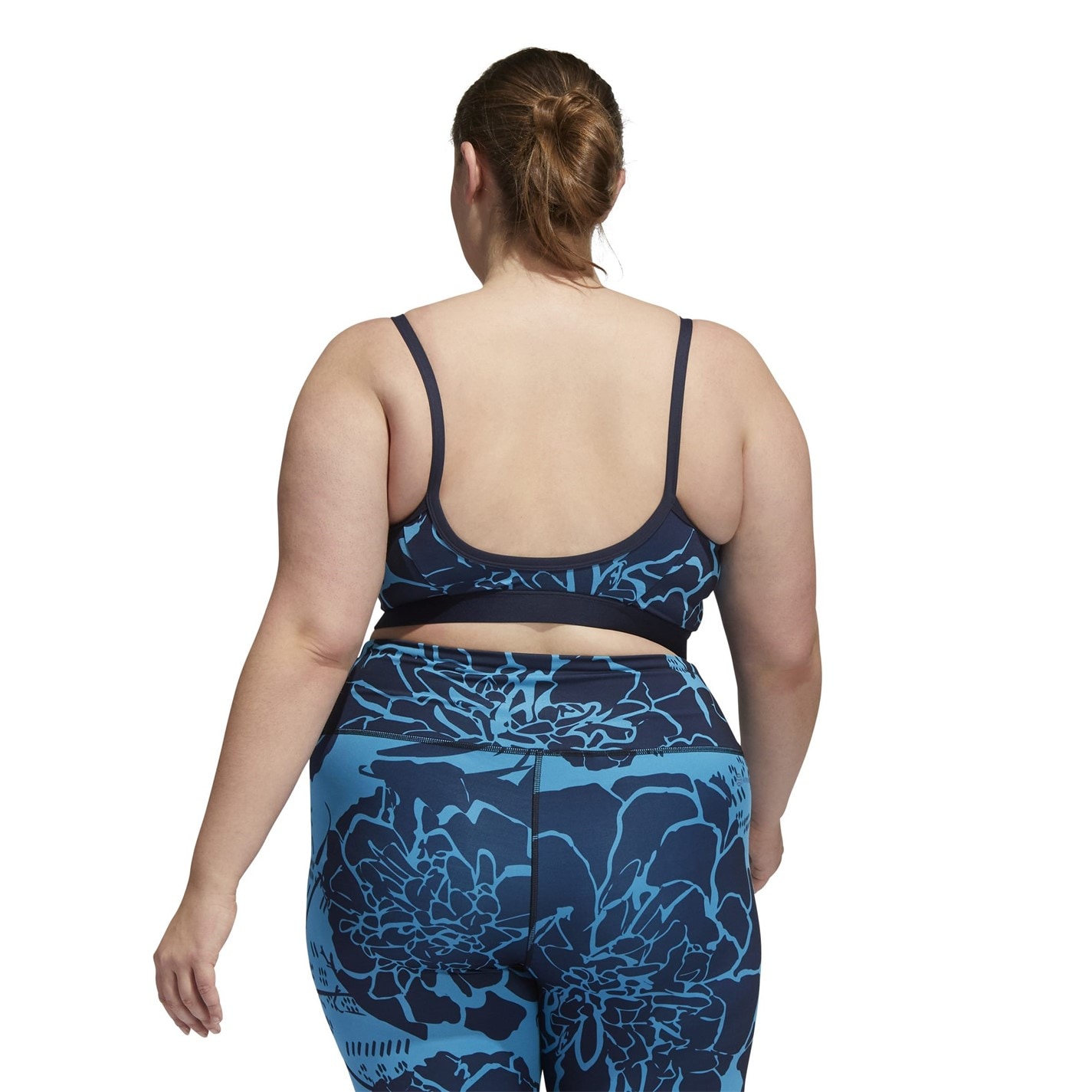 adidas Training Light Support Flower Print Sports Bra dama