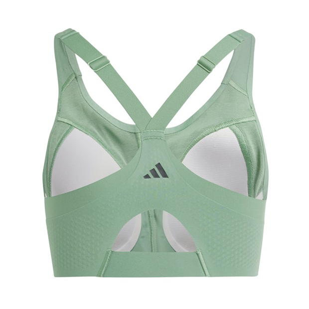 adidas Tlrdim Lux Zip High Impact Sports Bra dama