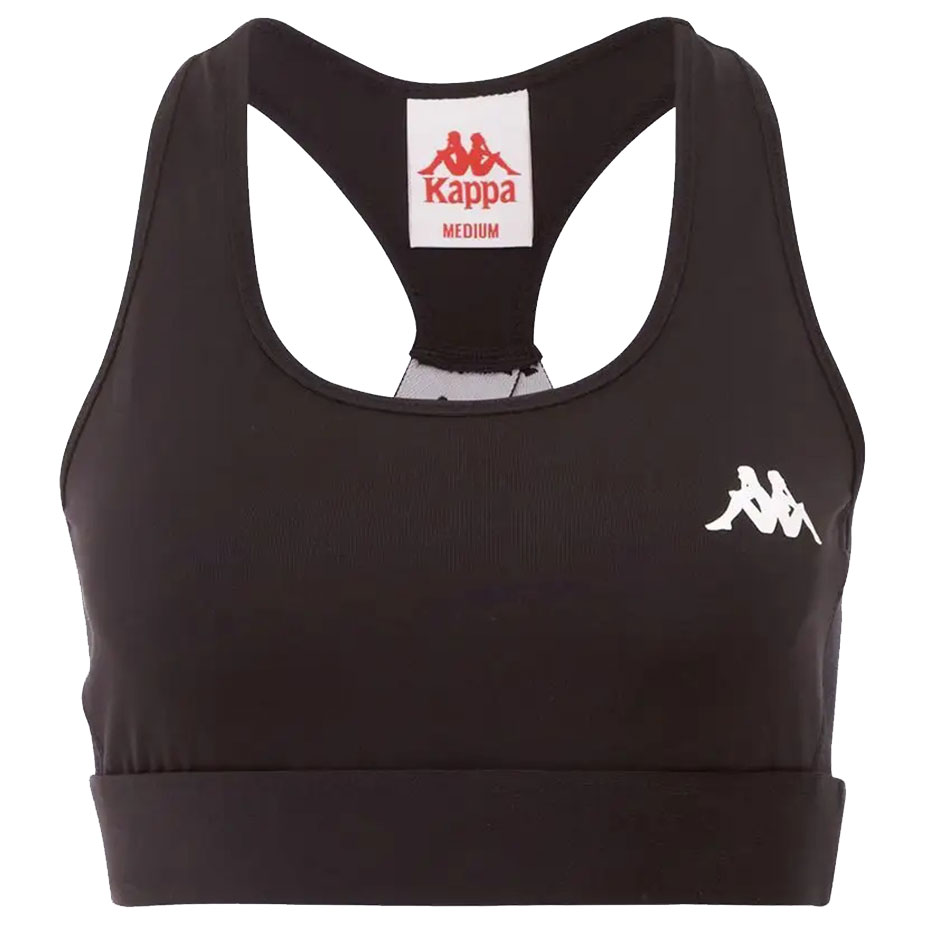 's sports bra Kappa EBBA black 305040 005 dama