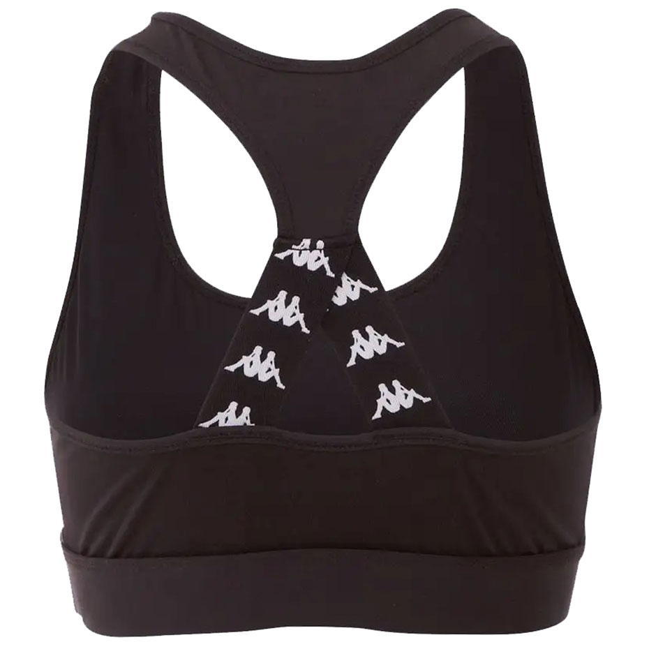 's sports bra Kappa EBBA black 305040 005 dama