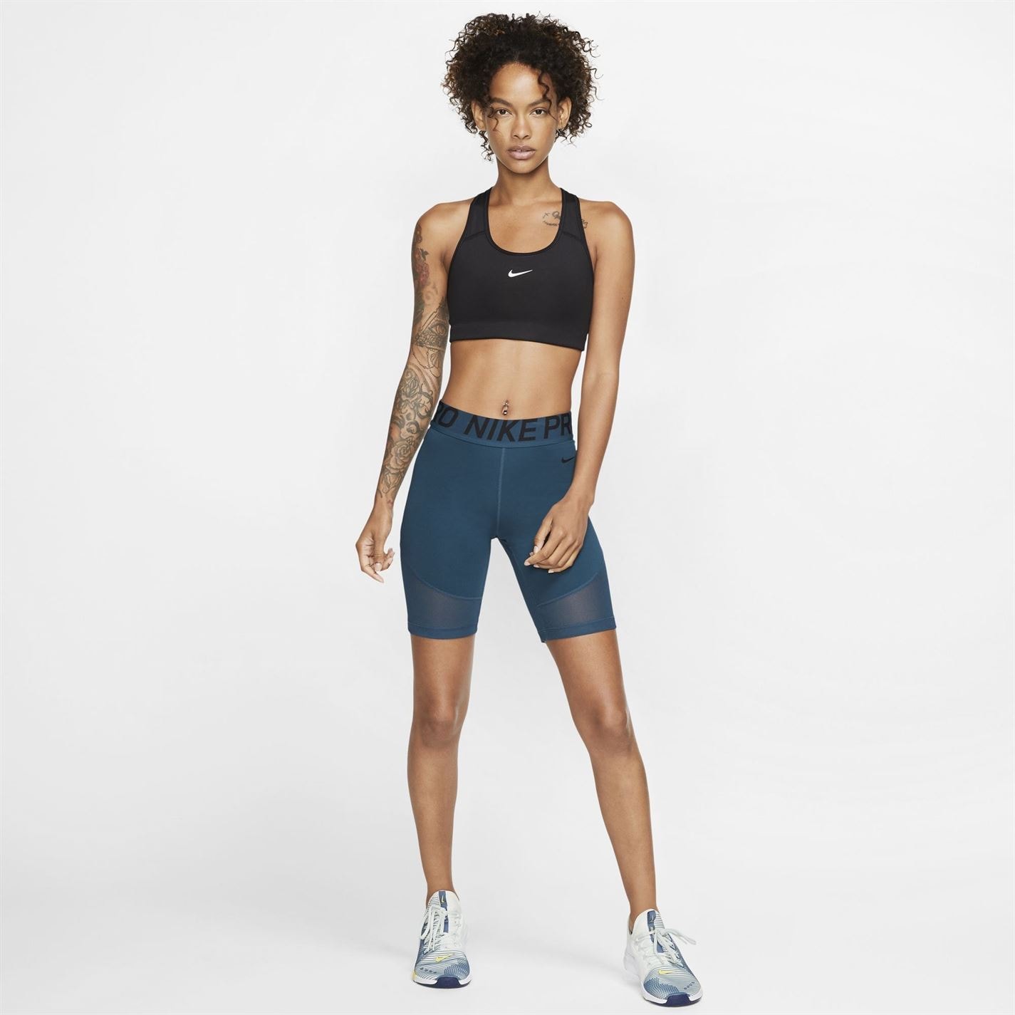 Nike Swoosh Medium-Support 1-Piece Pad Sports Bra dama