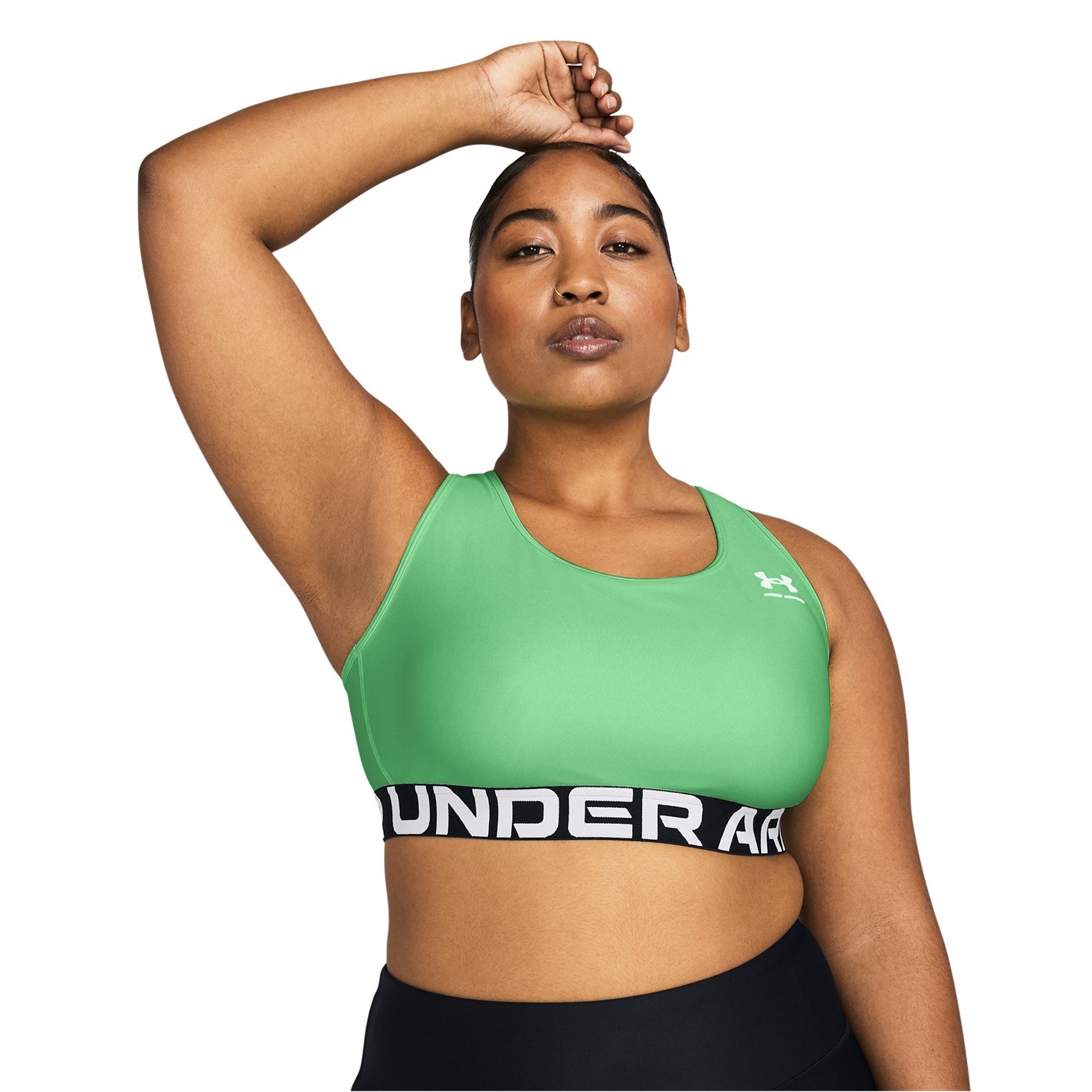 Under Armour Armour HeatGearr Armour Mid Branded Sports Bra dama