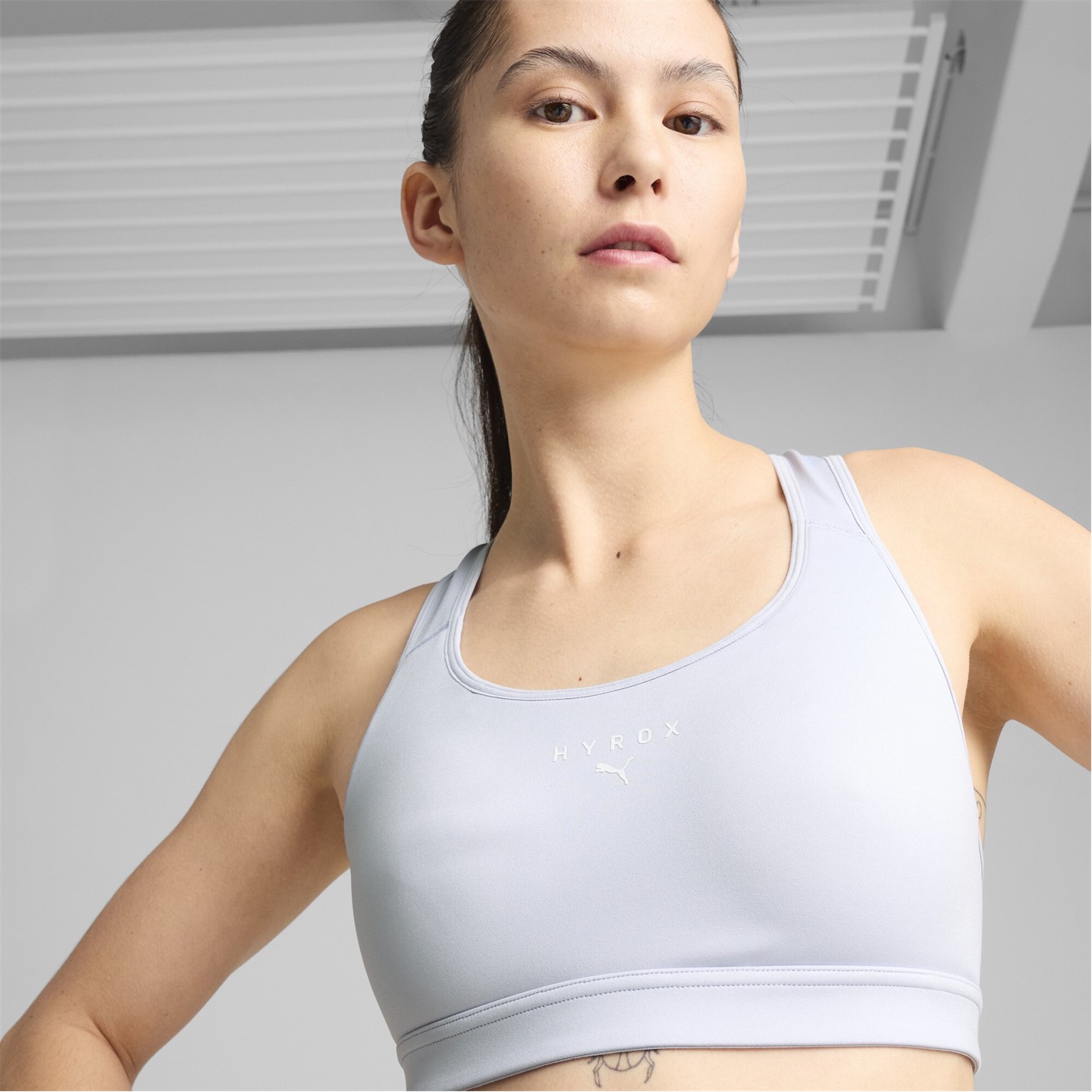 Puma x HYROX Mid Impact Sports Bra