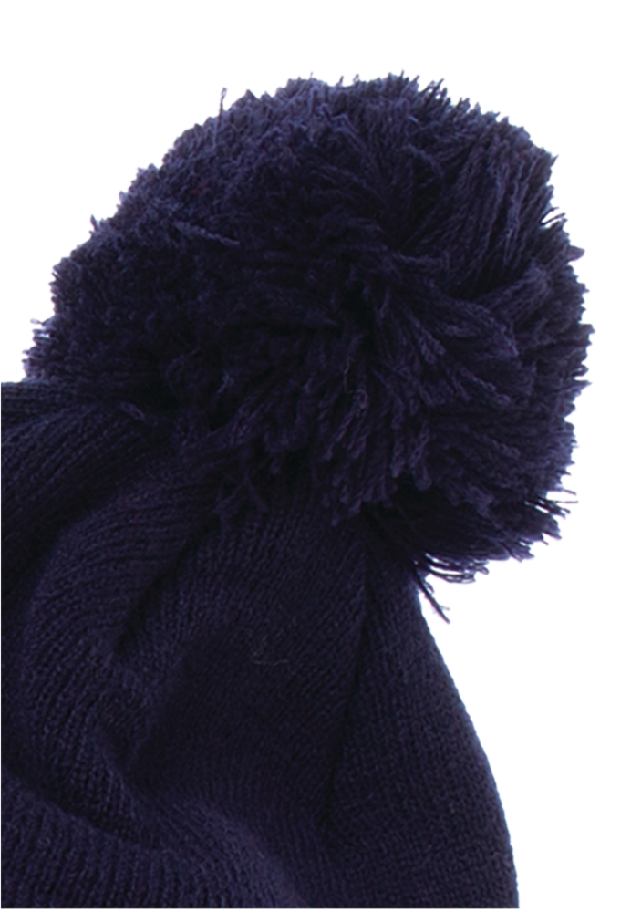 Cuffed Pom Pom Knit Beanie Flexfit