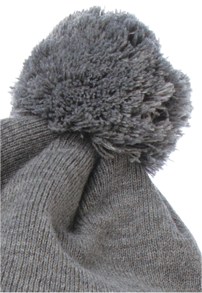 Cuffed Pom Pom Knit Beanie Flexfit