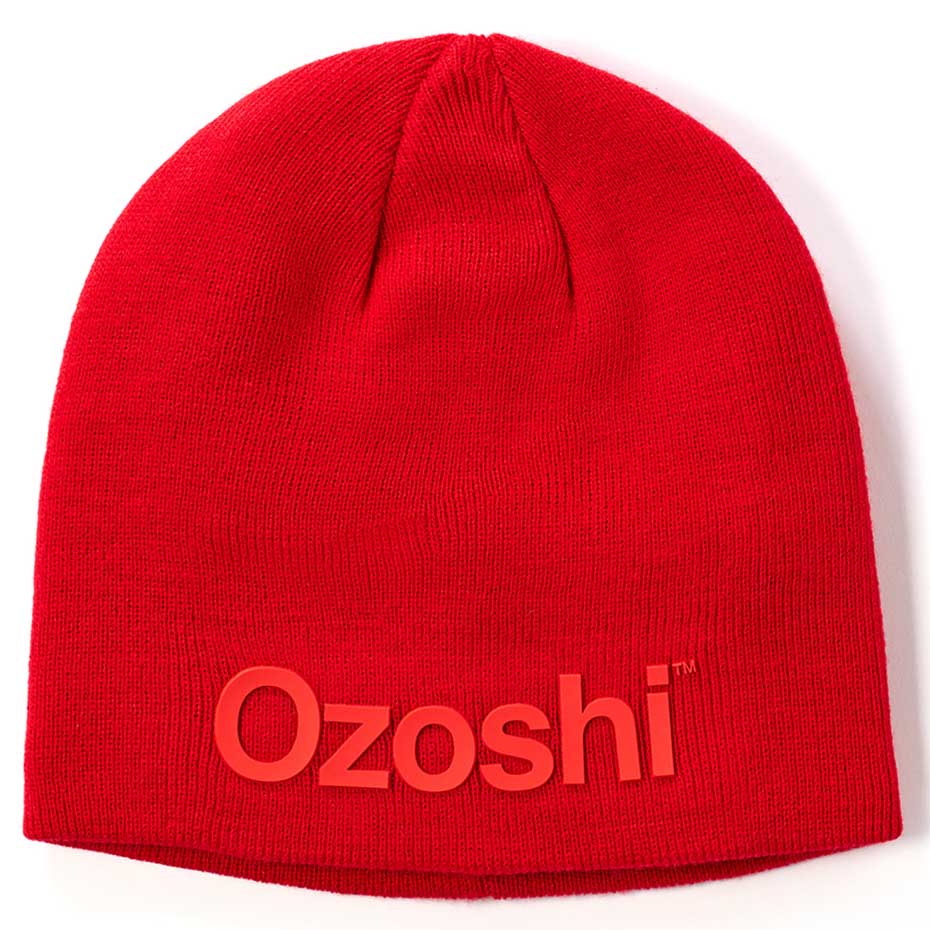 Ozoshi Hiroto Classic Beanie red OWH20CB001