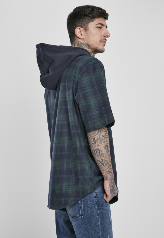 Camasa Maneca Scurta Hooded Urban Classics