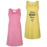 Rock and Rags Two Pack Nightdress